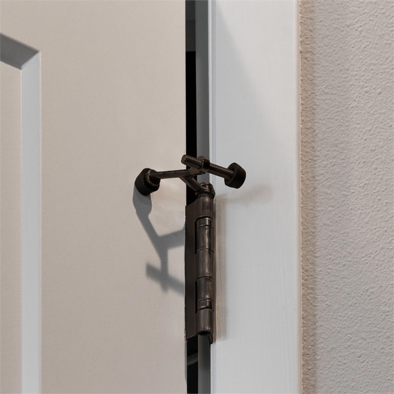 Pemberly Row Hinge Pin Metal Door Stops in Oil Rubbed Bronze 2.1 in 10 Pack