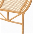 Pemberly Row Nerita Handwoven Rattan Honey Queen Headboard