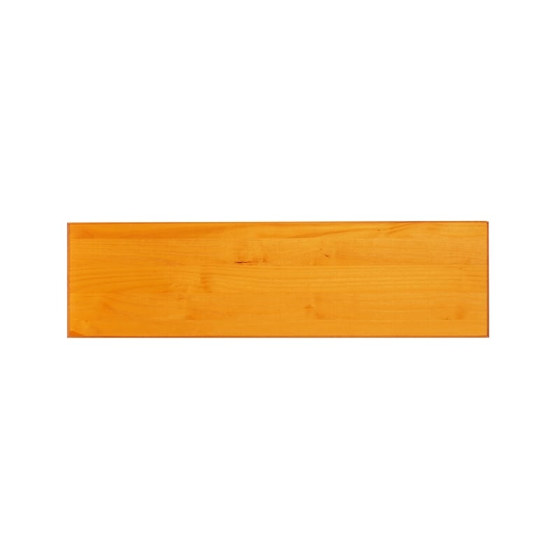 Pemberly Row Pine Wood Dining Bench in Honey Finish