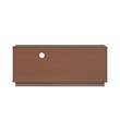 Pemberly Row Midcentury Mahogany Media Console in Warm Walnut Finish