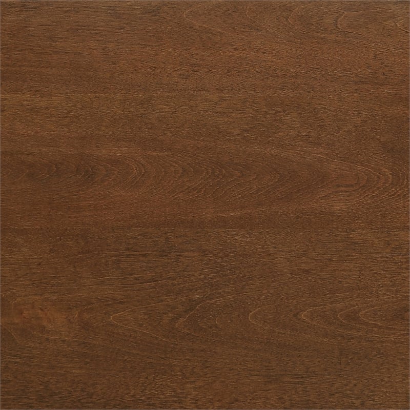 Pemberly Row Accent Table with Drawer and Tapered Legs in Walnut Finish