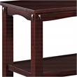 Pemberly Row 3-Shelf Console Table in Espresso Wood Finish