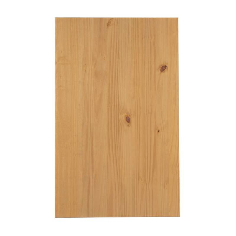 Pemberly Row Solid Pine Wood Dining Table with Honey Finish