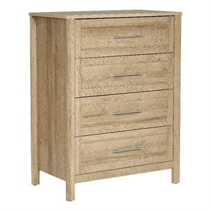Pemberly Row Stonebrook 4-Drawer Chest in Canyon Oak Finish