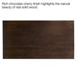 Pemberly Row Solid Wood Coffee Table in Chocolate Cherry Finish