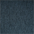 Pemberly Row Convertible Futon with Modern Chrome Legs in Indigo Fabric