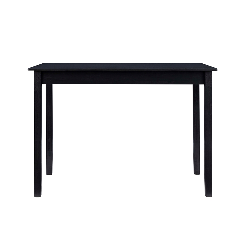Pemberly Row Tavern Table in Solid Acacia Wood with Charcoal Gray Finish
