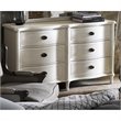 Beaumont Lane Oak Cotton Dresser Rectangular Distressed 36