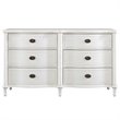 Beaumont Lane Oak Cotton Dresser Rectangular Distressed 36
