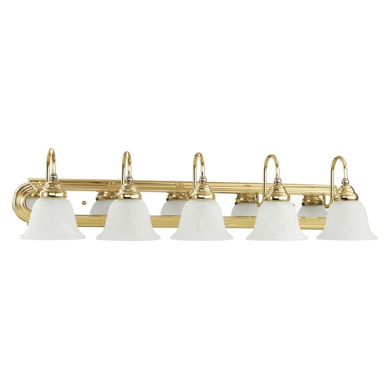 Beaumont Lane 5 Light Bath Light in Polished Brass and Chrome