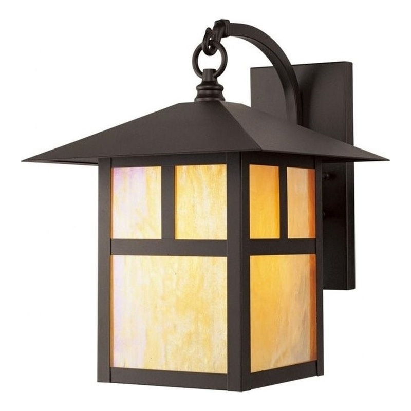 Beaumont Lane Outdoor Wall Lantern in Bronze