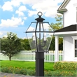 Beaumont Lane 2 Light Outdoor Post Head in Black