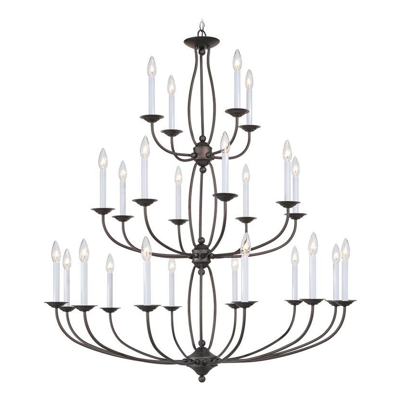 Beaumont Lane 24 Light Lighting Chandelier in Bronze