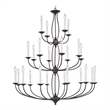 Beaumont Lane 24 Light Lighting Chandelier in Bronze