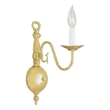 Beaumont Lane Wall Sconce in Polished Brass