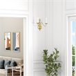 Beaumont Lane 2 Light Wall Sconce in Polished Brass