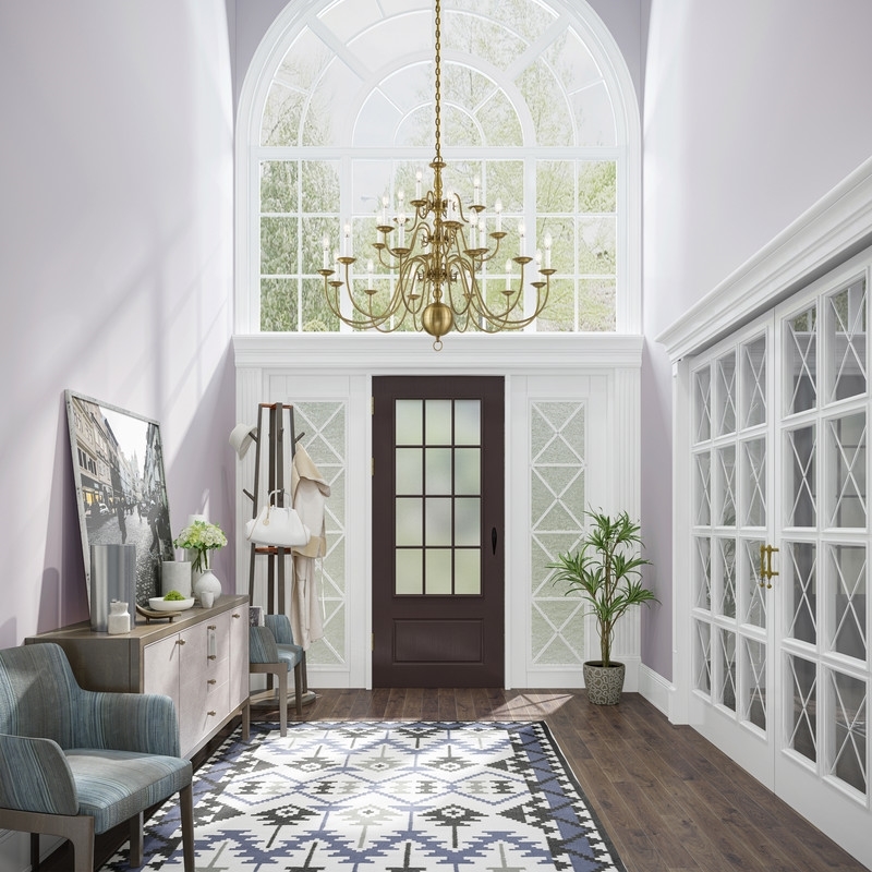 Beaumont Lane 22 Light Chandelier in Antique Brass