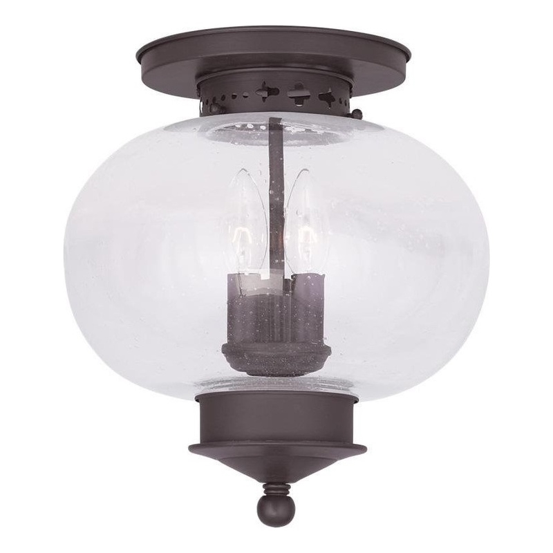 Beaumont Lane 3 Light Ceiling Mount in Bronze