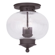 Beaumont Lane 3 Light Ceiling Mount in Bronze