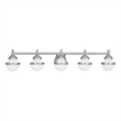 Beaumont Lane 5 Light Bath Light in Brushed Nickel