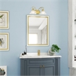 Beaumont Lane 2 Light Bath Light in Polished Brass