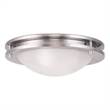 Beaumont Lane 2 Light Ceiling Mount in Brushed Nickel