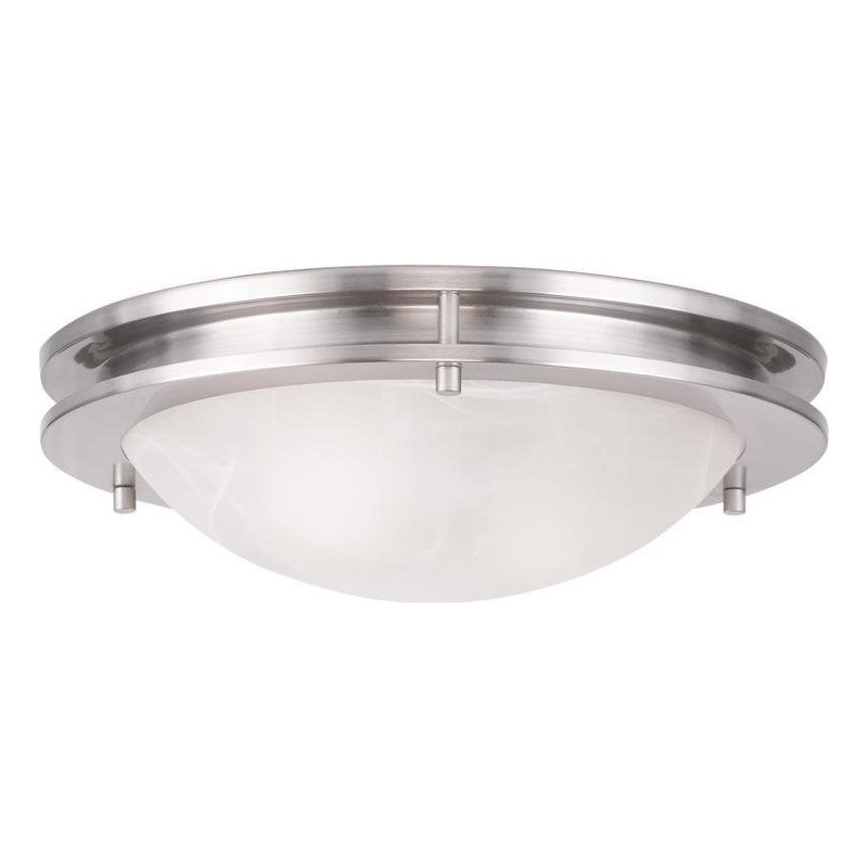 Beaumont Lane 2 Light Ceiling Mount in Brushed Nickel
