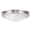 Beaumont Lane 2 Light Ceiling Mount in Brushed Nickel