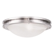 Beaumont Lane 3 Light Ceiling Mount in Brushed Nickel