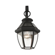 Beaumont Lane Outdoor Wall Lantern in Black