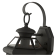 Beaumont Lane Outdoor Wall Lantern in Black