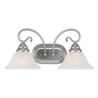 Beaumont Lane 2 Light Bath Light in Brushed Nickel