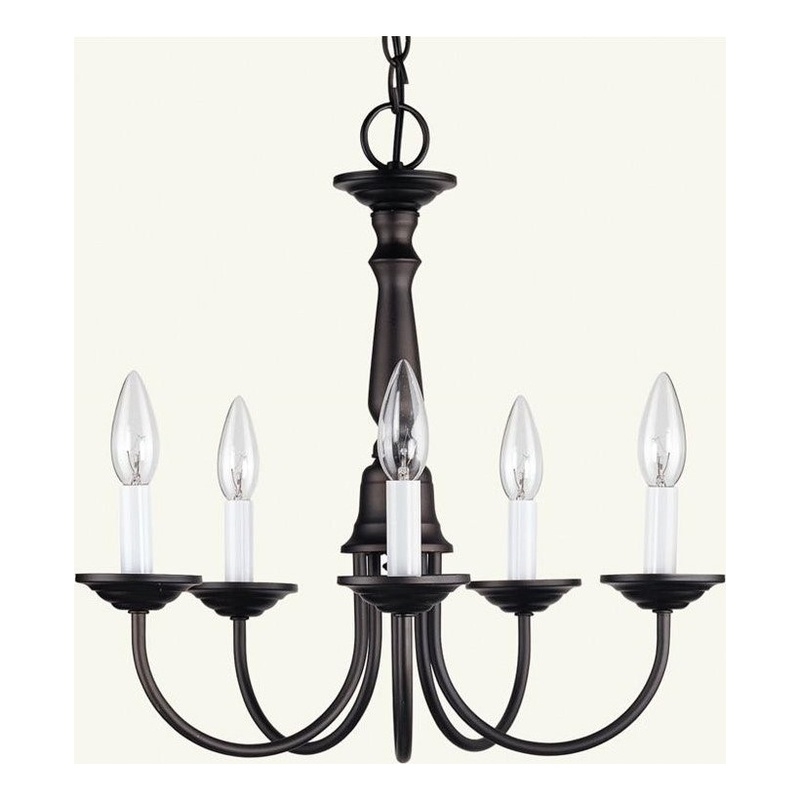 Beaumont Lane 5 Light Chandelier in Bronze