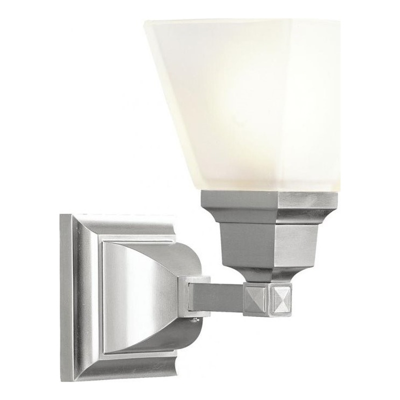 Beaumont Lane Bath Light in Brushed Nickel