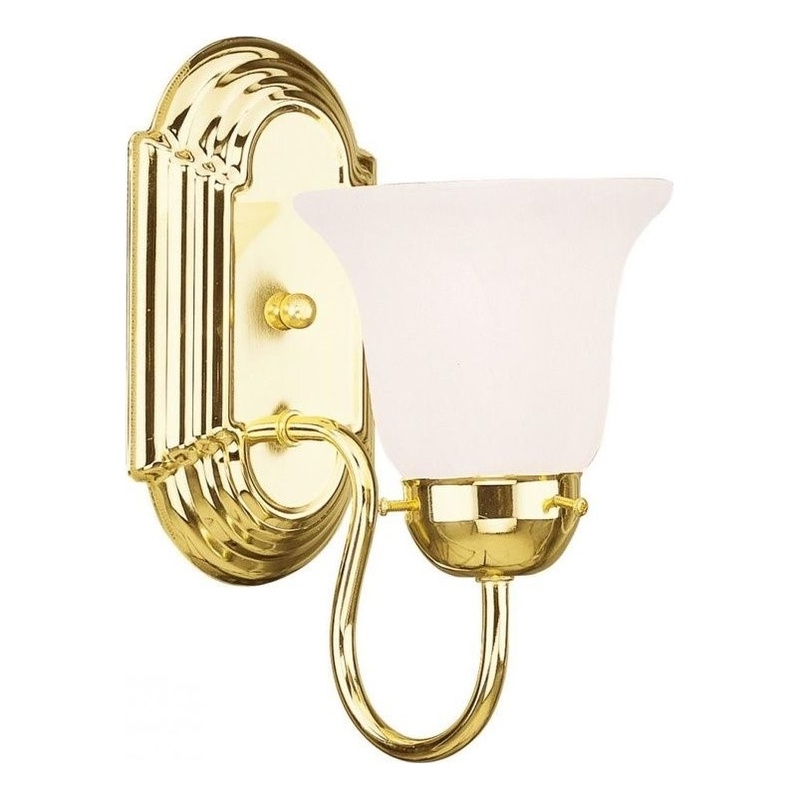 Beaumont Lane Bath Light in Polished Brass