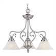 Beaumont Lane 3 Light Chandelier in Brushed Nickel