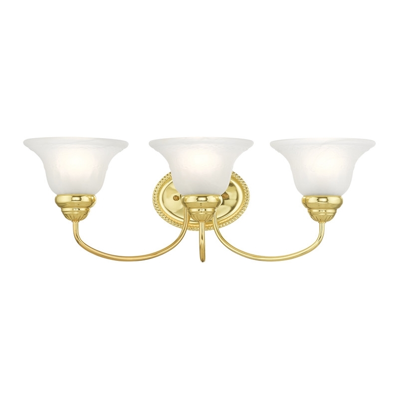 Beaumont Lane 3 Light Bath Light in Polished Brass