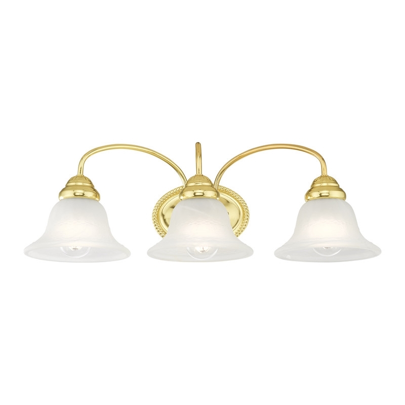 Beaumont Lane 3 Light Bath Light in Polished Brass
