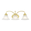Beaumont Lane 3 Light Bath Light in Polished Brass