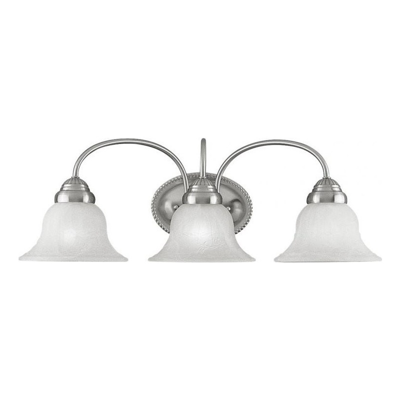 Beaumont Lane 3 Light Bath Light in Brushed Nickel
