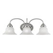 Beaumont Lane 3 Light Bath Light in Brushed Nickel