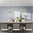 Beaumont Lane 3 Light Mini Chandelier in Polished Brass