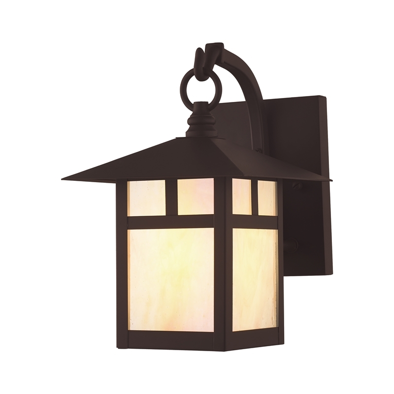 Beaumont Lane Outdoor Wall Lantern in Bronze