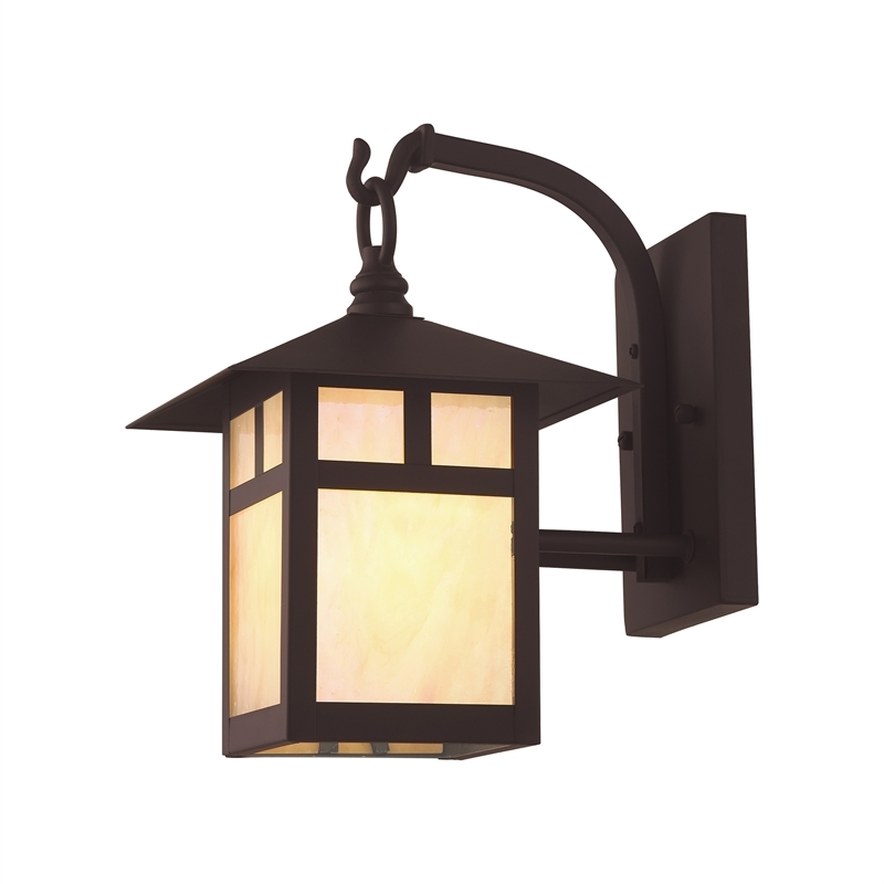 Beaumont Lane Outdoor Wall Lantern in Bronze