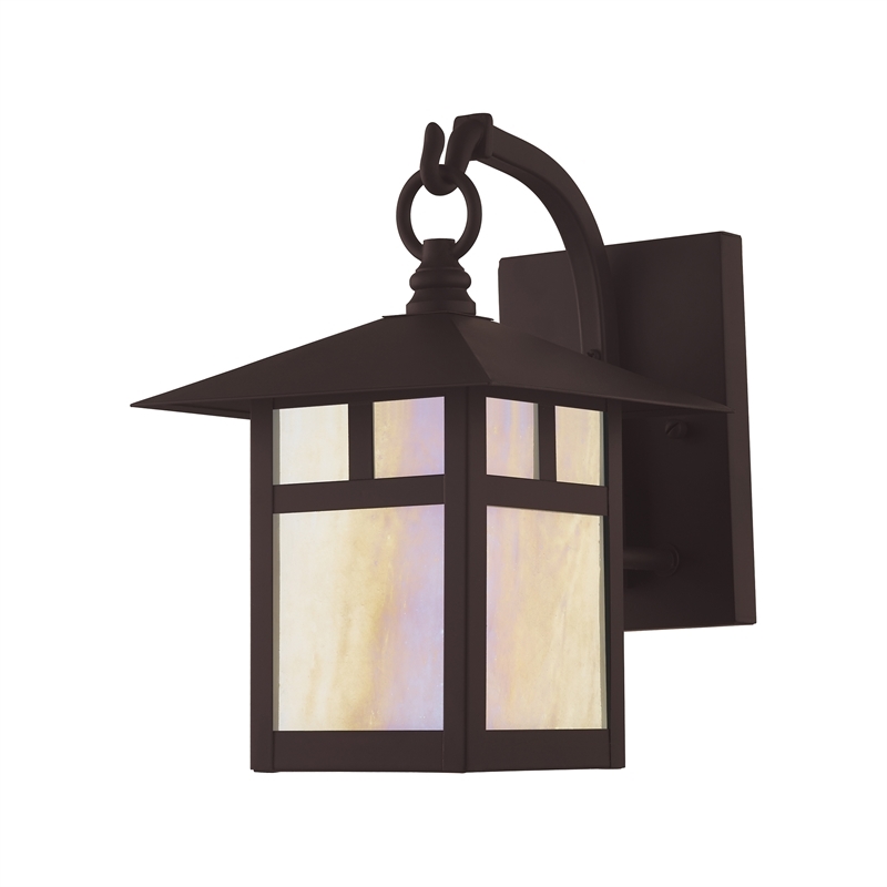 Beaumont Lane Outdoor Wall Lantern in Bronze