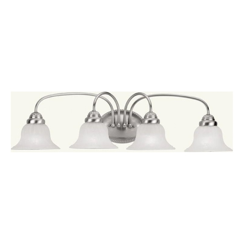 Beaumont Lane 4 Light Bath Light in Brushed Nickel