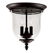 Beaumont Lane 3 Light Ceiling Mount in Bronze