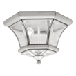 Beaumont Lane 2 Light Ceiling Mount in Brushed Nickel