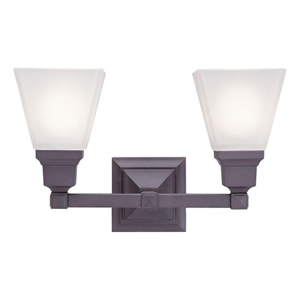 Beaumont Lane 2 Light Bath Light in Bronze