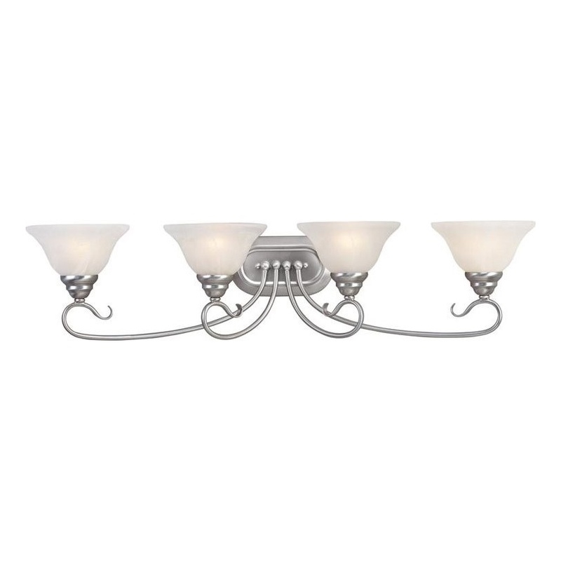 Beaumont Lane 4 Light Bath Light in Brushed Nickel